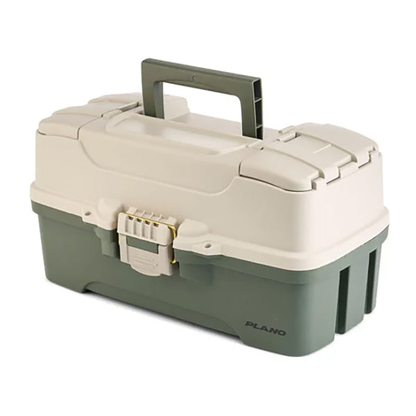 Plano Three-Tray Tackle Box - Green/Tan [P000407]