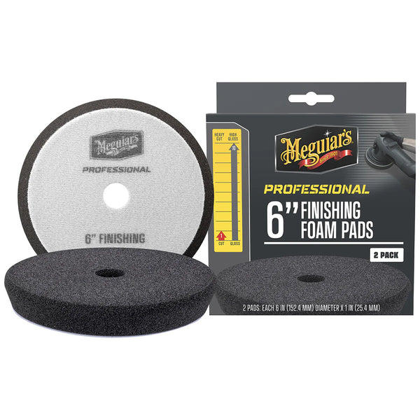 Meguiar's Professional 6" Foam Finishing Pads *2-Pack