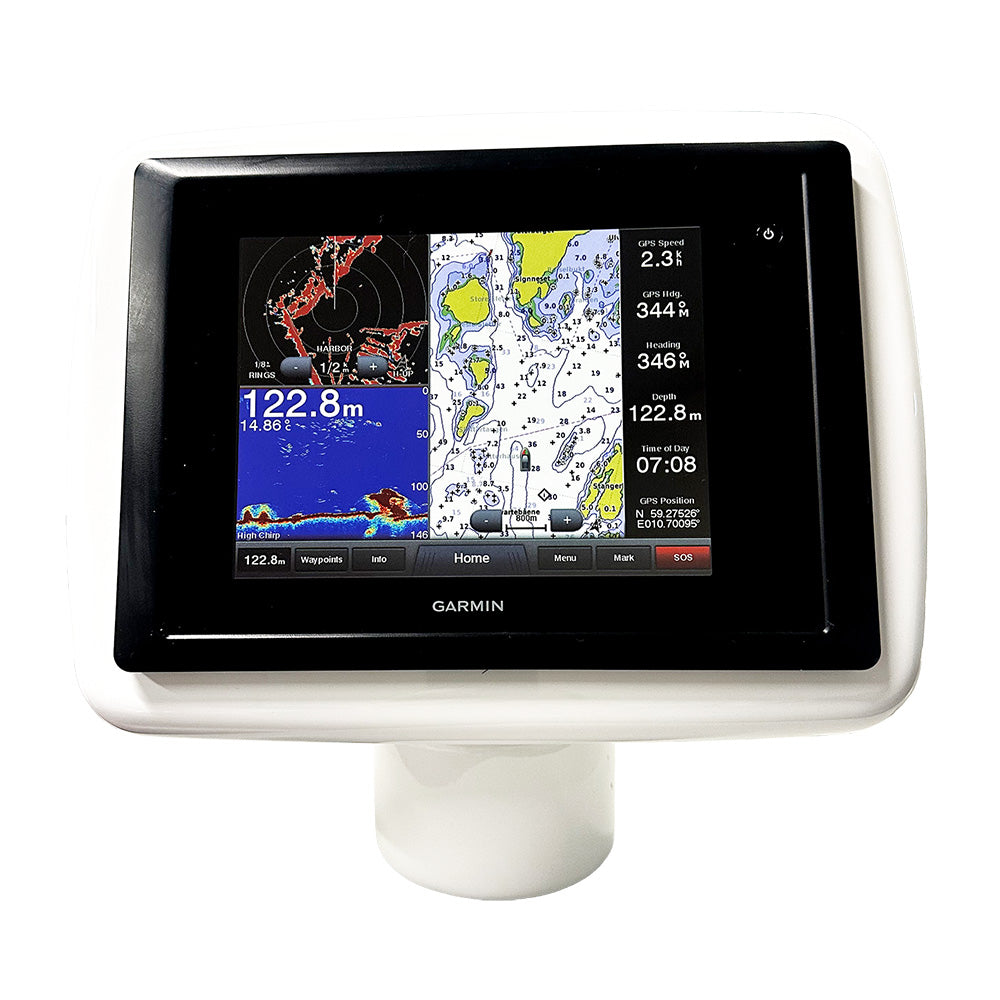 Seaview PowerPod Uncut w/Aluminum Base - 11.125"W x 8"H Usable Face