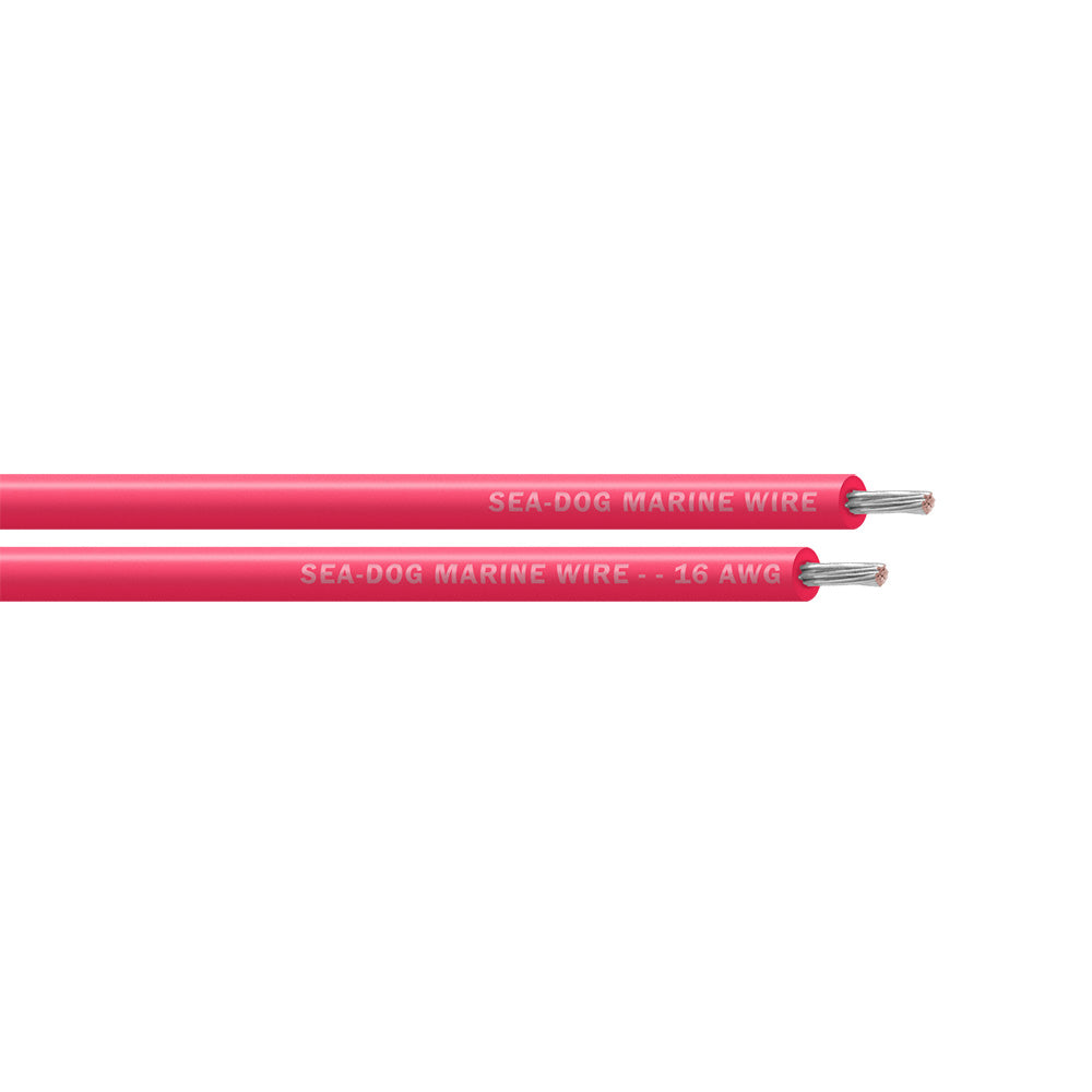 Sea-Dog 16 AWG Pink Primary Wire - 250' [8016094]