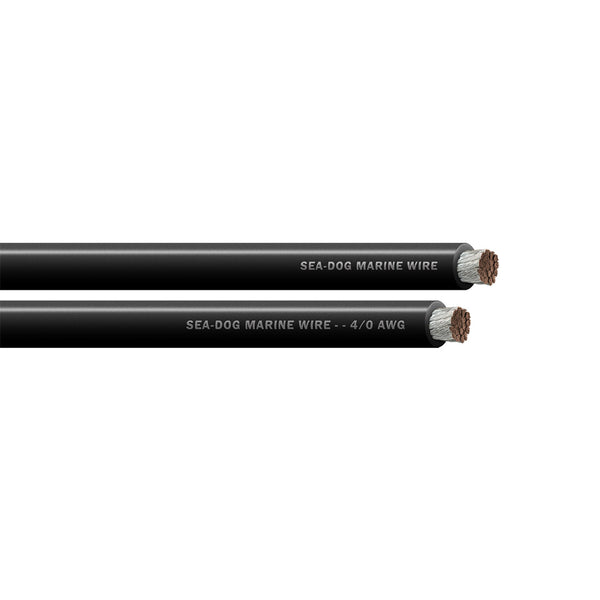 Sea-Dog 4/0 AWG Black Battery Cable - 100'