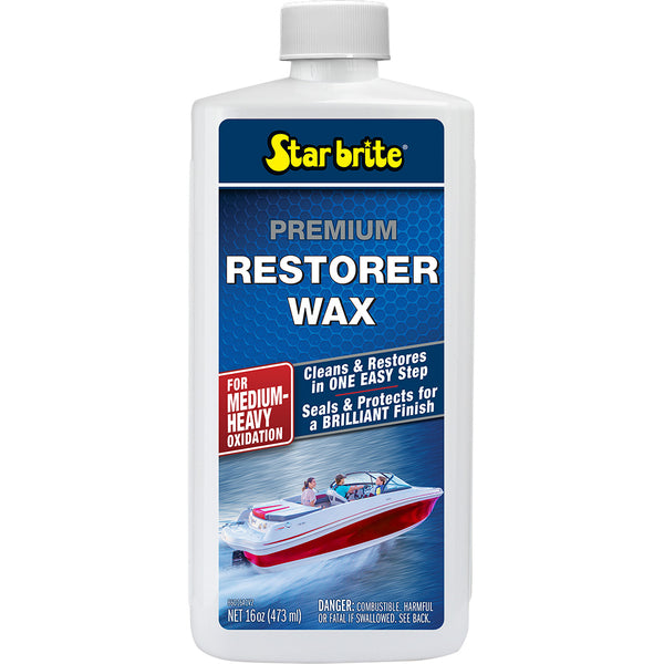 Star Brite Premium Restorer Wax f/Medium to Heavy Oxidation - 16 oz