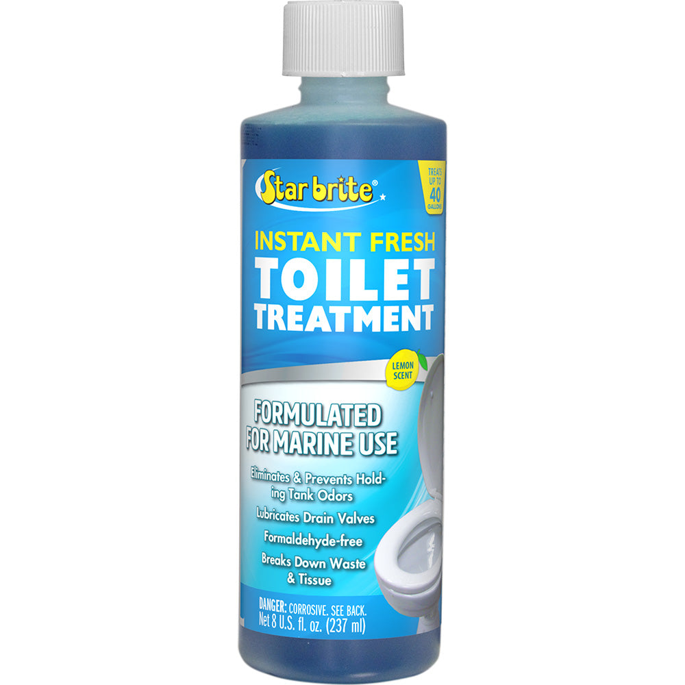 Star brite Instant Fresh Toilet Treatment - Lemon Scent - 8 oz *6 Pack [71761]