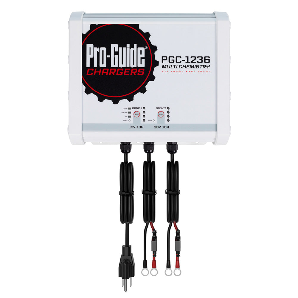 Pro-Guide 2 Bank On-Board Battery Charger - (1) 12V / (1) 36V - 20-Amp [PGC-1236]
