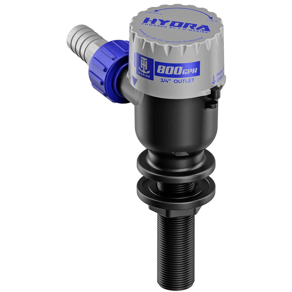 T-H Marine HYDRA Livewell Pump - 800 GPH - 12V - Long Nozzle