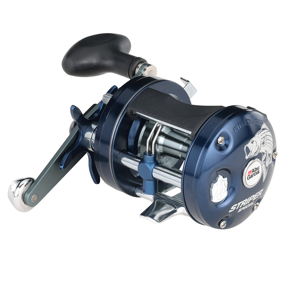 Abu Garcia Ambassadeur C3 Striper Round Baitcast Reel - Right Hand C3-6500STPSPC [1649441]