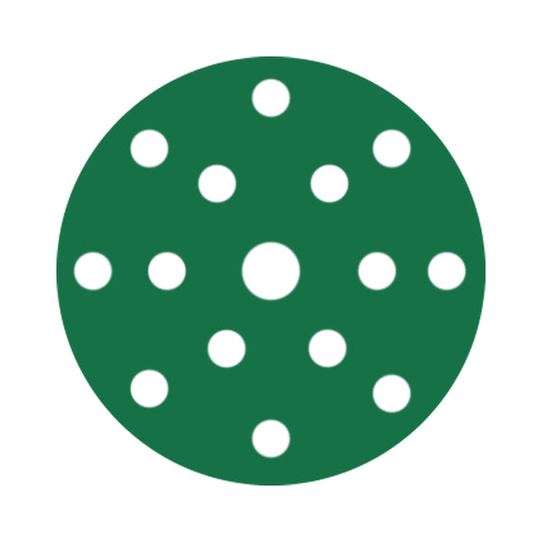 RUPES PROCUT Film Abrasive Discs 150mm (6") - 15 Holes - P1000 Grit *Box of 50pcs