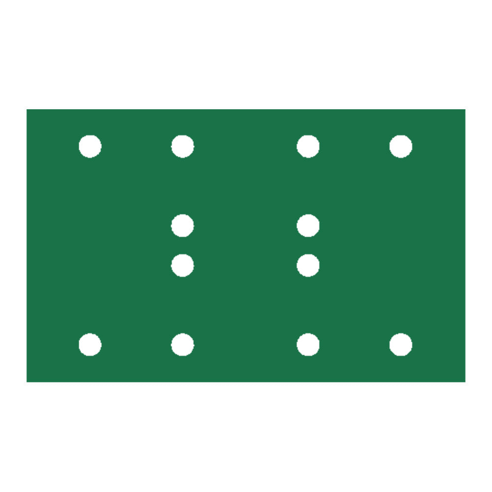 RUPES PROCUT Film Abrasive Sheet 80mm x130mm (3.15" x 5.1") - 12 Holes - P120 Grit *Box of 100pcs [9.45FB120]