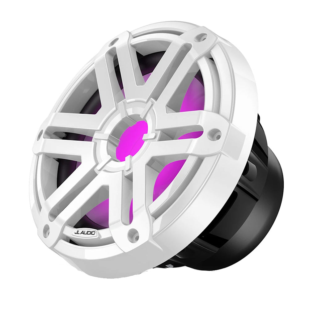 JL Audio M200 Marine Subwoofer 10" w/LED  White Sport Grille [010-04759-00]