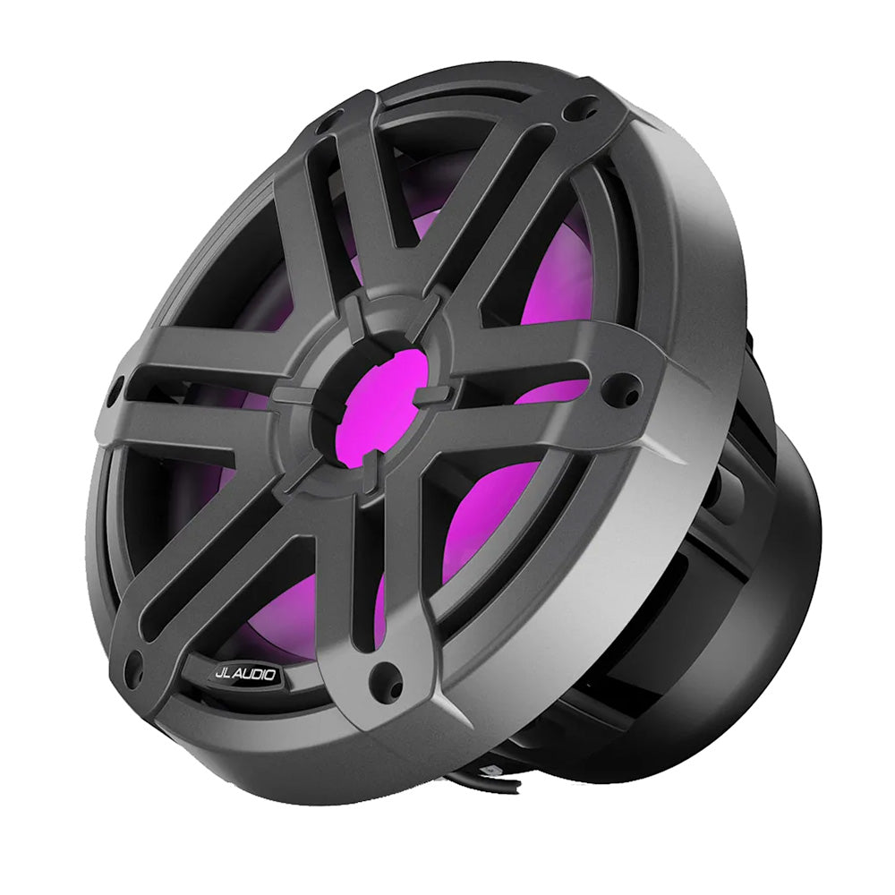 JL Audio M200 Marine Subwoofer 10" w/LED  Grey Sport Grille [010-04759-01]