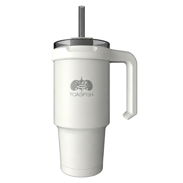 Toadfish SmartGrip Tumbler Non-Tip - 24oz - White [1405]