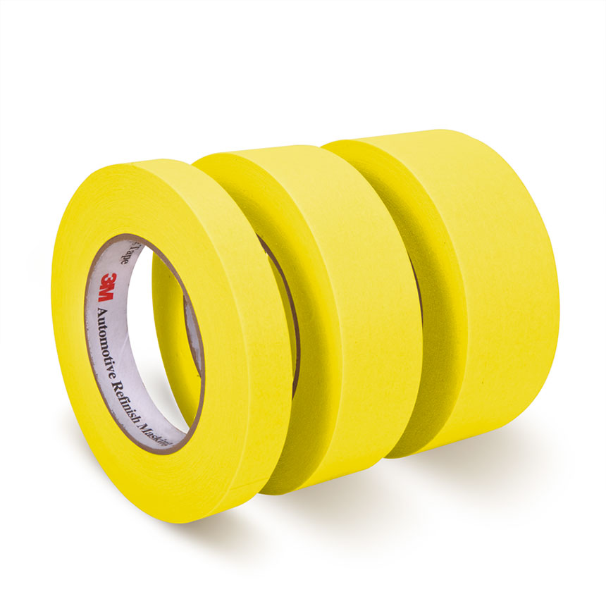 3M™ Automotive Yellow Masking Tape 388N