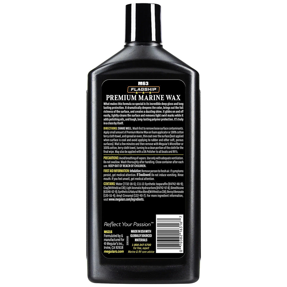 Meguiar's Flagship Premium Marine Wax - 16oz