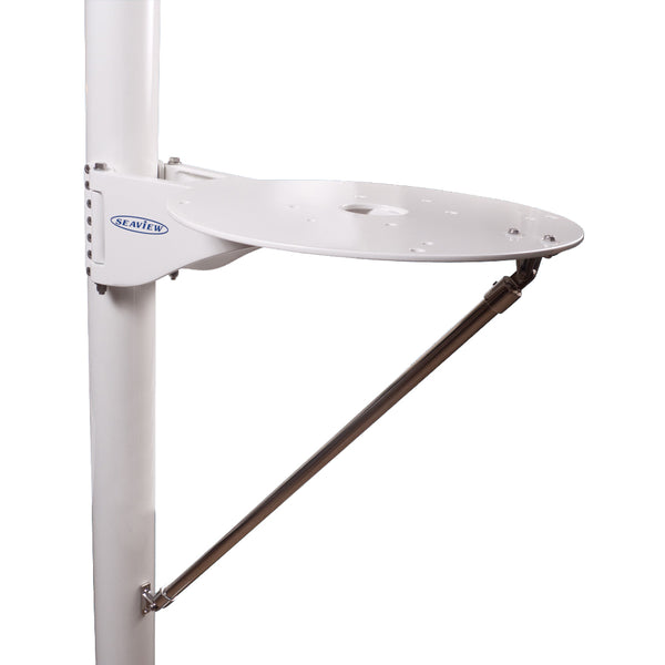 Seaview Mast Platform f/KVH M7/TV6  Intellian i6/D6