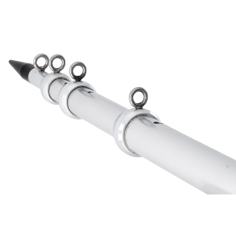 Tigress XD Telescoping Aluminum Outrigger Poles - 18 - 1-1/2&quot; OD - Silver [88925]