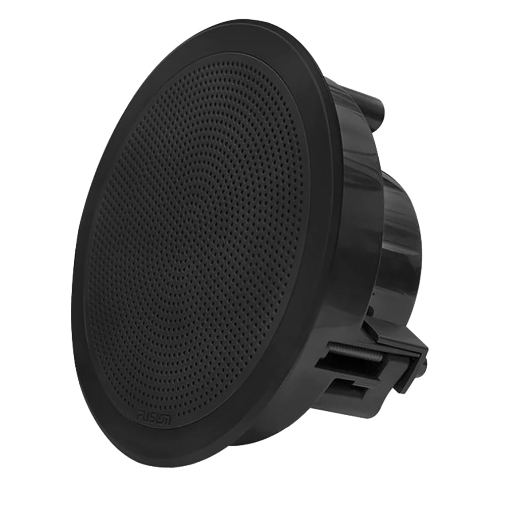 Fusion FM-F77RB FM Series 7.7&quot; Flush Mount Round Marine Speakers - Black Grill - 200W [010-02300-01]