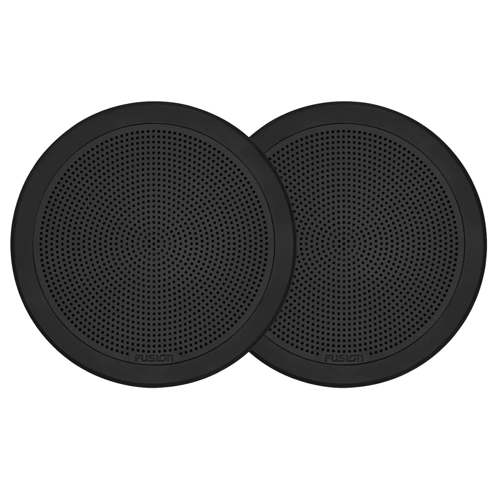 Fusion FM-F77RB FM Series 7.7&quot; Flush Mount Round Marine Speakers - Black Grill - 200W [010-02300-01]