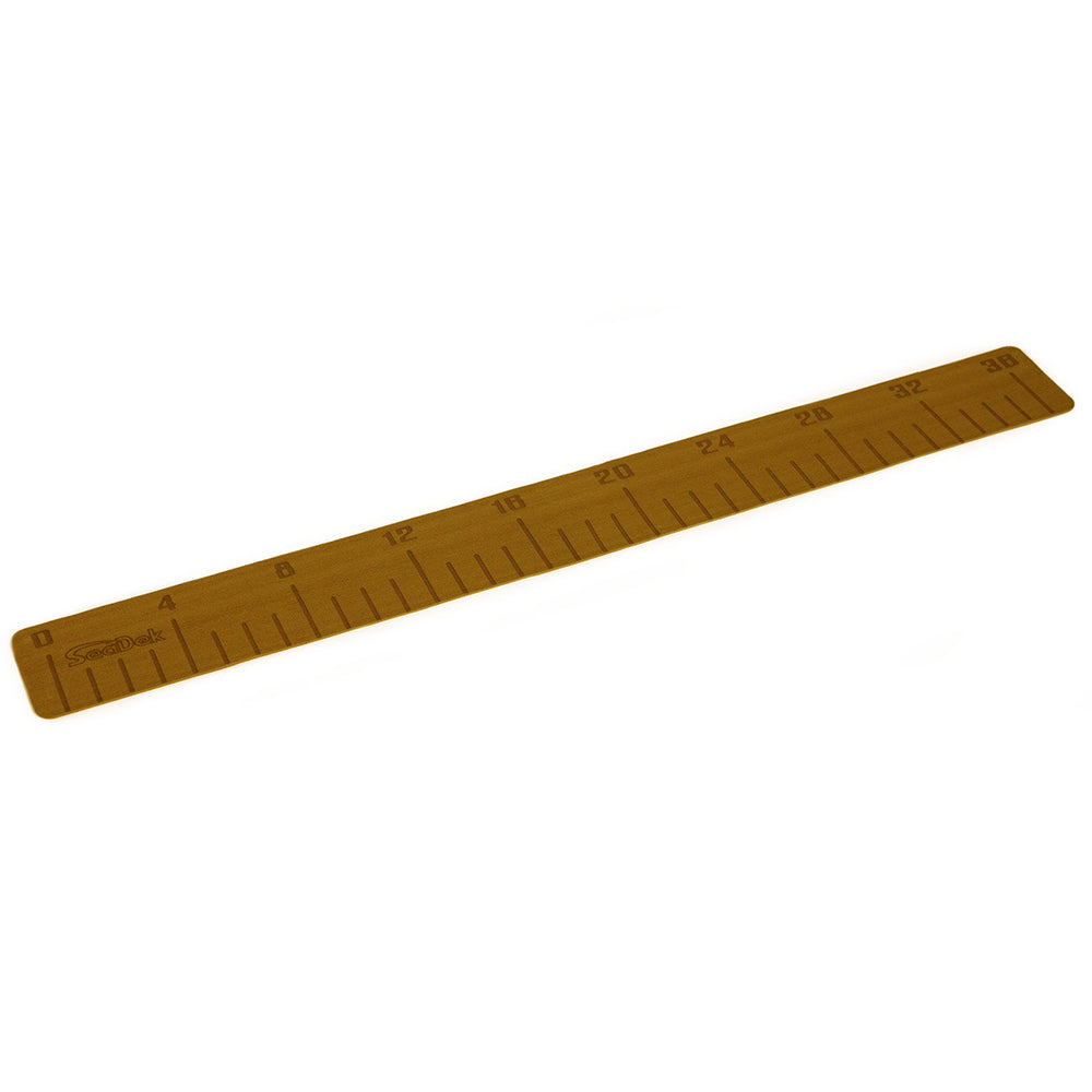 SeaDek 36&quot; Fish Ruler - Mocha Brushed w/SeaDek Logo [22135-80090]