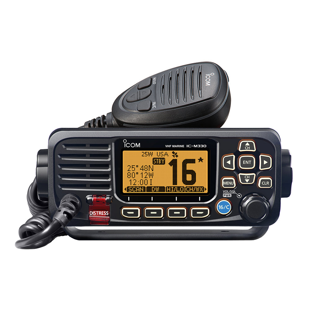 Icom IC-M330 VHF Radio Compact w/GPS - Black [M330 71]