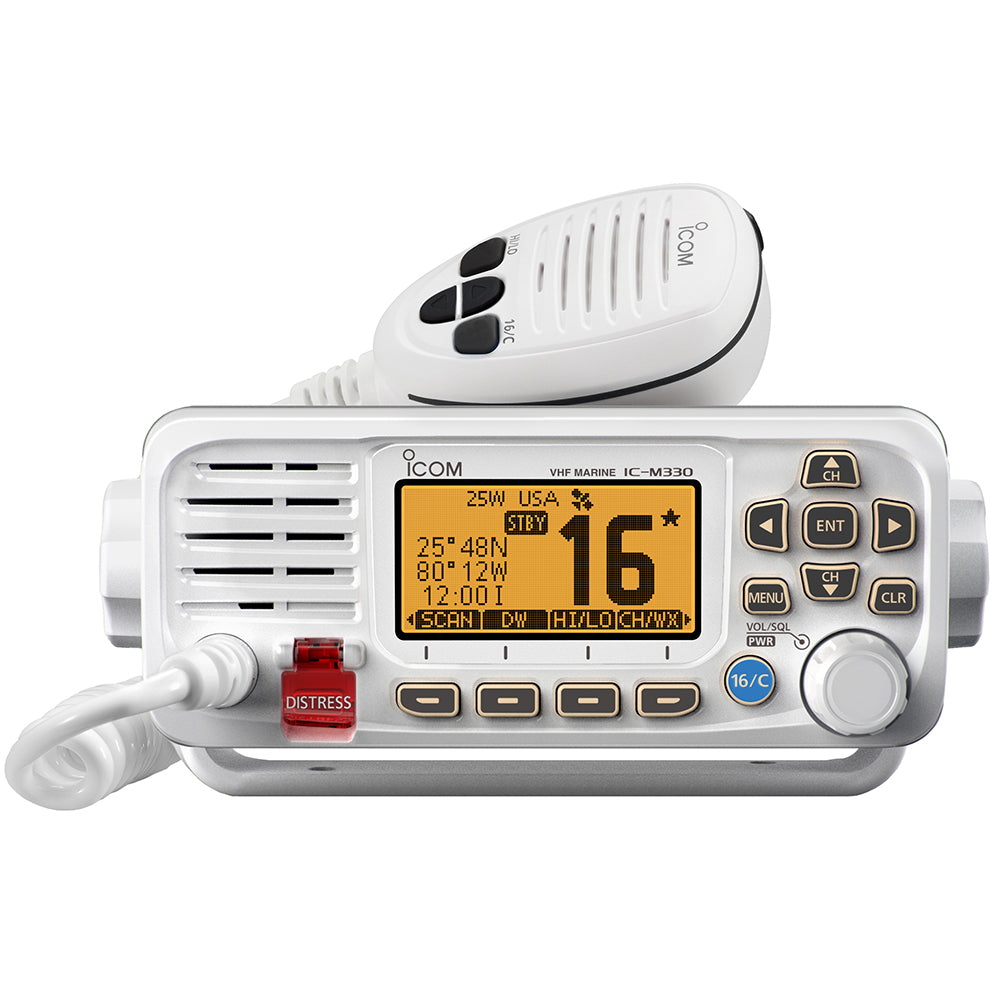 Icom IC-M330 VHF Radio Compact w/GPS - White [M330 81]