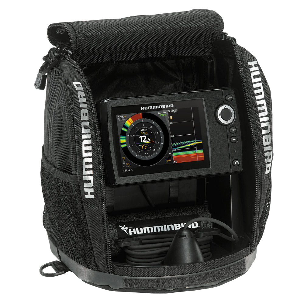 Humminbird ICE HELIX 5 CHIRP G3 sonar-only ice fishing unit, additional view