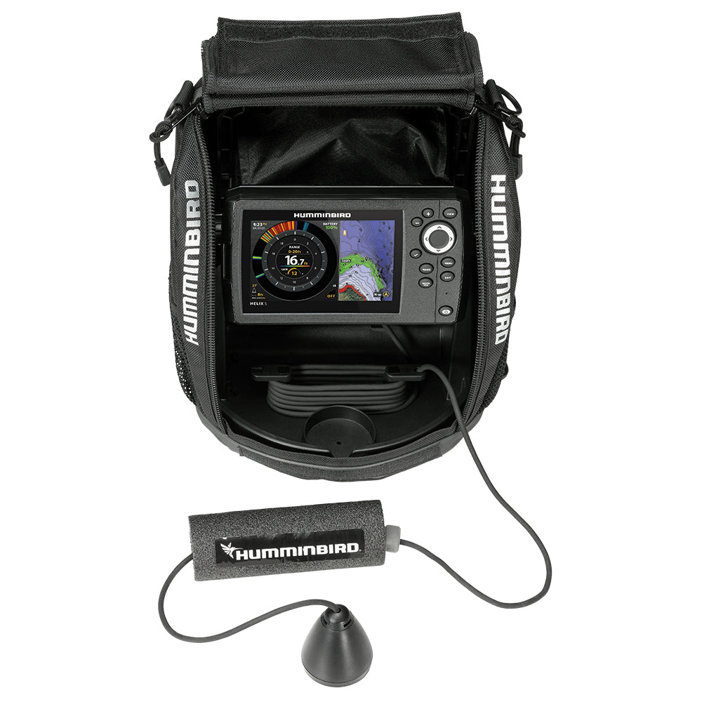Humminbird ICE HELIX 5 CHIRP GPS G3 all-season sonar/GPS fish finder, additional view