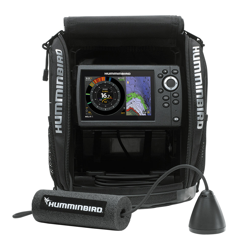 Humminbird ICE HELIX 5 CHIRP GPS G3 all-season sonar/GPS fish finder