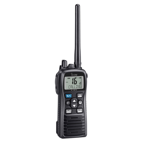 Icom IC-M73 Submersible Handheld VHF Marine Radio - 6W