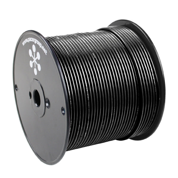 Pacer Black 16 AWG Primary Wire - 500