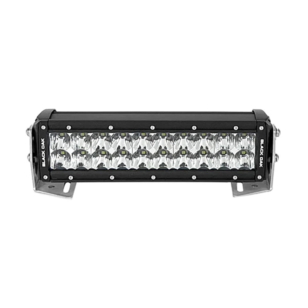 Black Oak Pro Series 3.0 Double Row 10&quot; LED Light Bar - Combo Optics - Black Housing [10C-D5OS]