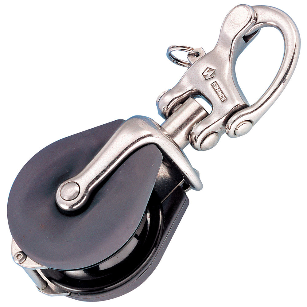 Wichard Snatch Block w/Snap Shackle - Max Rope Size 12mm (15/32") [34500W]