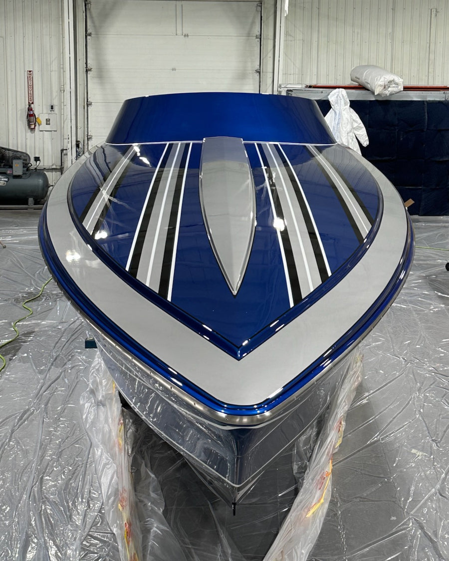 Formula 382 Fastech Refit with Coosa Transom & Alexseal Paint