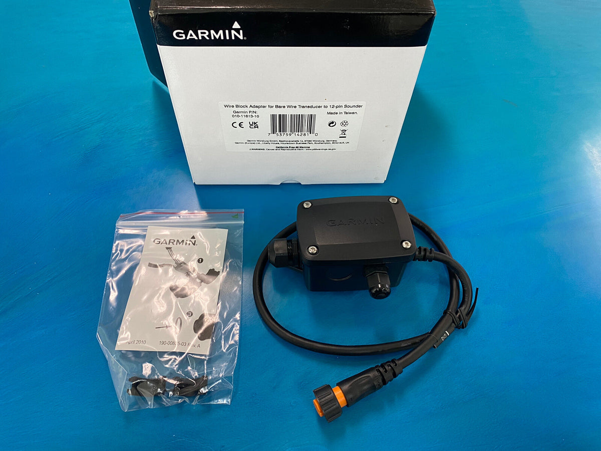 GARMIN Bare Wire Transducer 12 Pin Sounder
