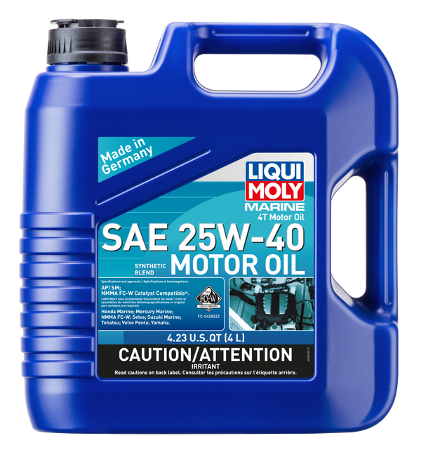 LIQUI MOLY Marine 4T Motor Oil SAE 25W-40 4L