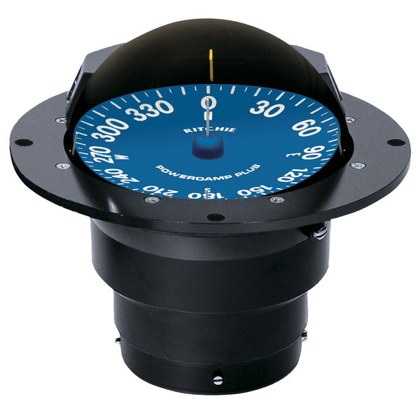 Ritchie SS-5000 SuperSport flush-mount boat compass in black