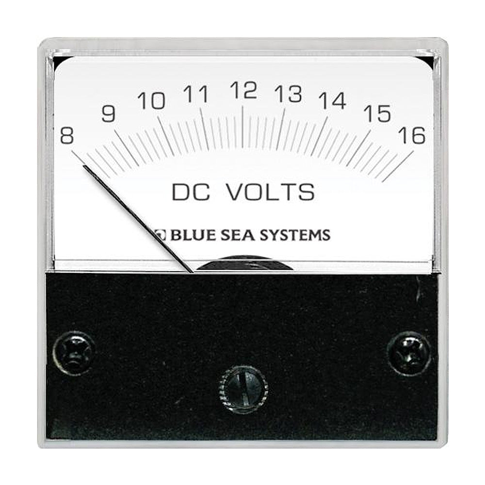 Blue Sea 8028 DC Analog Micro Voltmeter - 2&quot; Face, 8-16 Volts DC [8028]