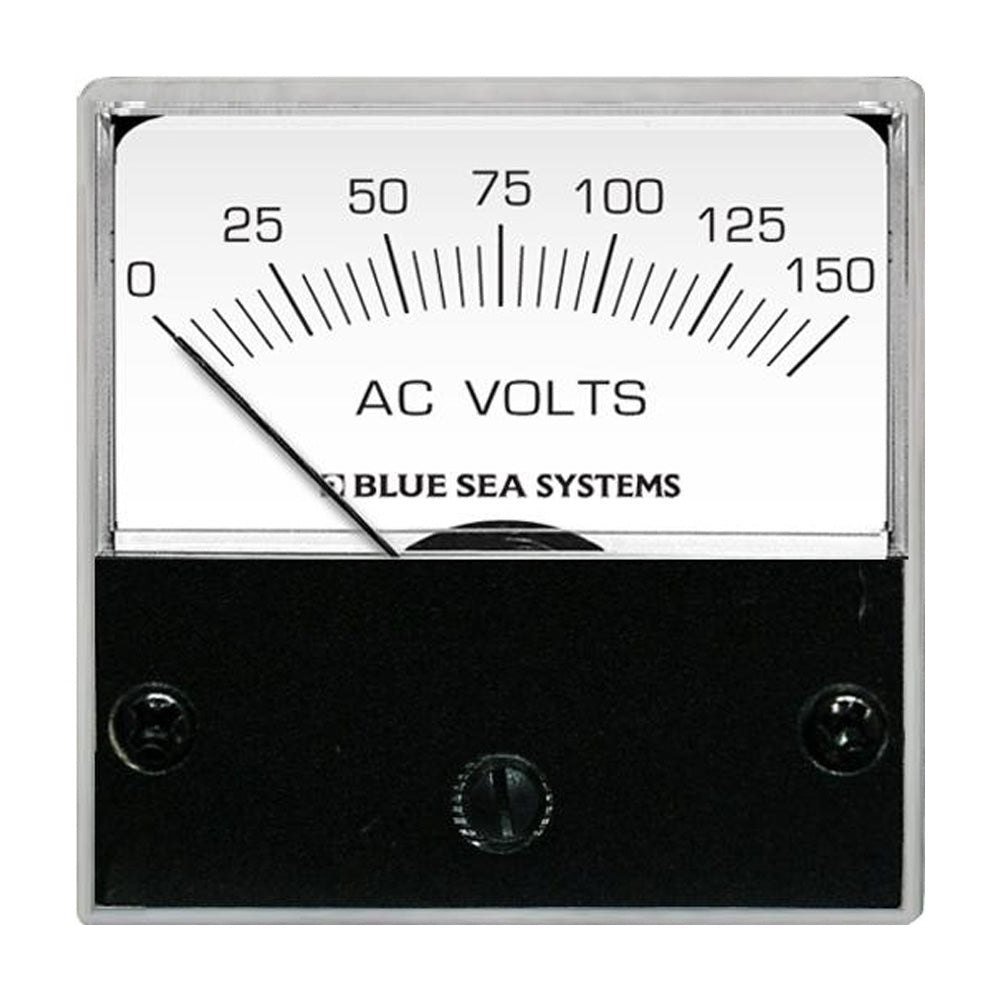 Blue Sea 8244 AC Analog Micro Voltmeter - 2&quot; Face, 0-150 Volts AC [8244]