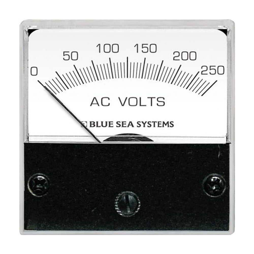 Blue Sea 8245 AC Analog Micro Voltmeter - 2&quot; Face, 0-250 Volts AC [8245]
