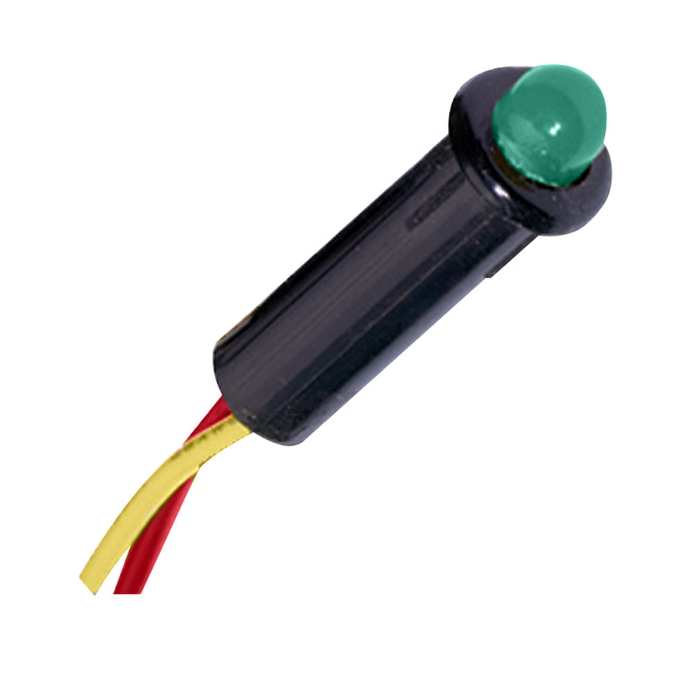 Paneltronics LED Indicator Light - Green - 120 VAC - 1/4&quot; [048-016]