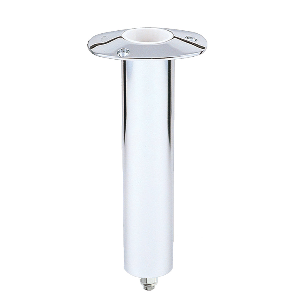 Lee&#39;s 0 Degree Stainless Steel Swivel Base Flush Mount Rod Holder - Extra Long Tube 2.25&quot; OD X 14.5&quot; Tube [RH577XL]