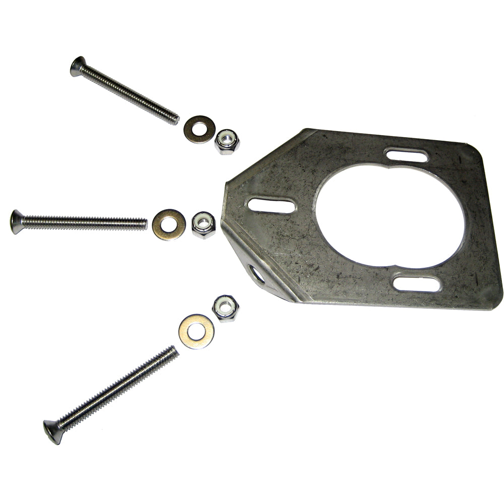 Lee&#39;s Stainless Steel Backing Plate f/Heavy Rod Holders [RH5930]
