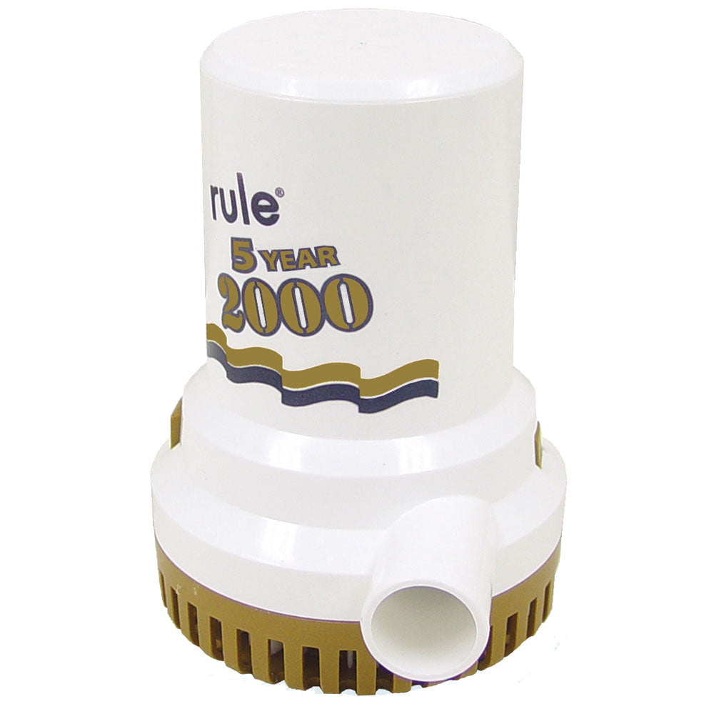 Rule 2000 G.P.H. &quot;Gold Series&quot; Bilge Pump [09]