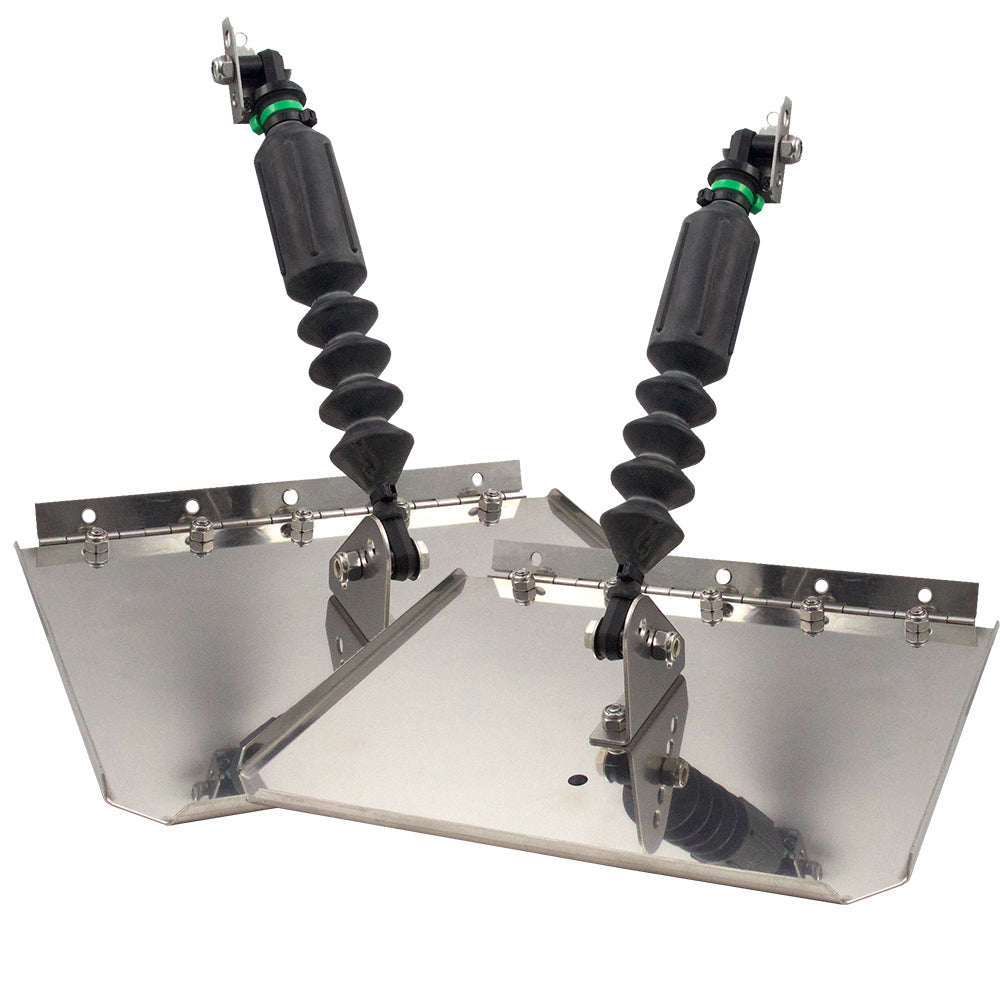 Nauticus ST1290-80 Smart Tab Trim Tabs 12 X 9 f/18-22&#39; Boats w/150-240 HP [ST1290-80]