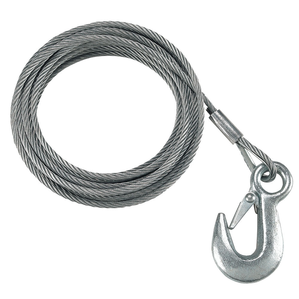 Fulton 3/16&quot; x 25&#39; Galvanized Winch Cable - 4,200 lbs. Breaking Strength [WC325 0100]