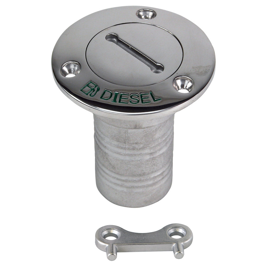 Whitecap Hose Deck Fill 1-1/2&quot; Hose Diesel [6124C]