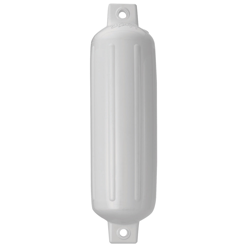 Polyform G-4 Twin Eye Fender 6.5&quot; x 22&quot; White [G-4-WHITEWO]