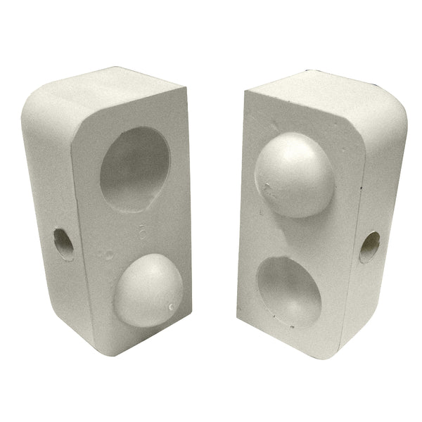 Dock Edge Dockap Premium Foam Profile Large 2" Cap - Putty [DE1152F]