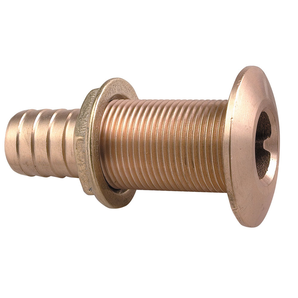 Perko 1-1/8&quot; Thru-Hull Fitting f/ Hose Bronze Made in the USA [035006ADPP]