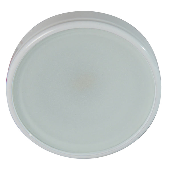 Lumitec Halo - Flush Mount Down Light - White Finish - 3-Color Red/Blue Non-Dimming w/White Dimming
