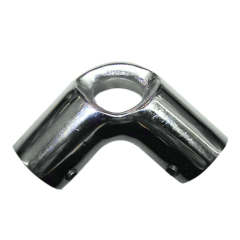 Whitecap 1&quot; O.D. 90 Degree SS Elbow &amp; Eye Anchor [6192]